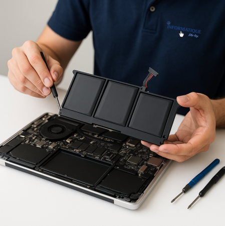 Changement batterie MacBook